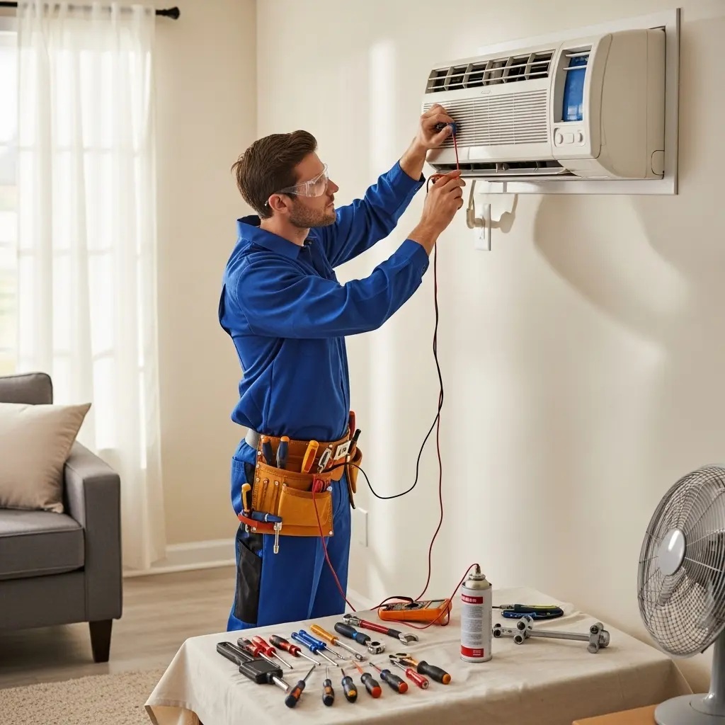 Kaynarca Goodman Goodman klima gaz dolumu ve bakım – Enerji verimliliği artırıldı. - Teknik servis örneği